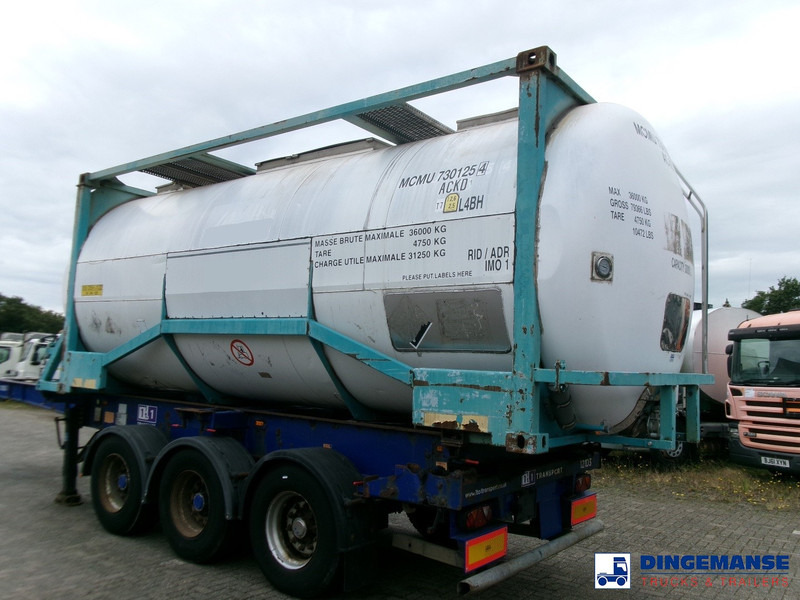 BSLT Chemical tank container inox L4BH / 20 ft / 30 m3 / IMO 1 - Rezervoar za skladištenje: slika 4 BSLT Chemical tank container inox L4BH / 20 ft / 30 m3 / IMO 1 - Rezervoar za skladištenje: slika 4