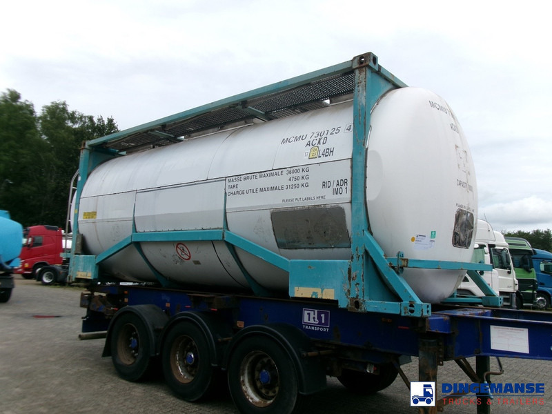 BSLT Chemical tank container inox L4BH / 20 ft / 30 m3 / IMO 1 - Rezervoar za skladištenje: slika 2 BSLT Chemical tank container inox L4BH / 20 ft / 30 m3 / IMO 1 - Rezervoar za skladištenje: slika 2