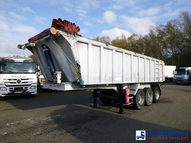 Benalu Tipper trailer alu 22 m3 - Dostavno vozilo istovarivač: slika 1 Benalu Tipper trailer alu 22 m3 - Dostavno vozilo istovarivač: slika 1