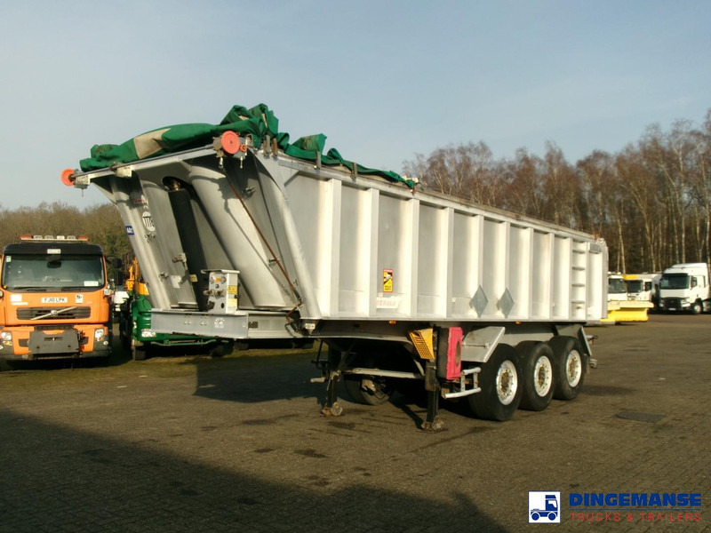 Benalu Tipper trailer alu 22 m3 + tarpaulin - Poluprikolica istovarivača: slika 1 Benalu Tipper trailer alu 22 m3 + tarpaulin - Poluprikolica istovarivača: slika 1