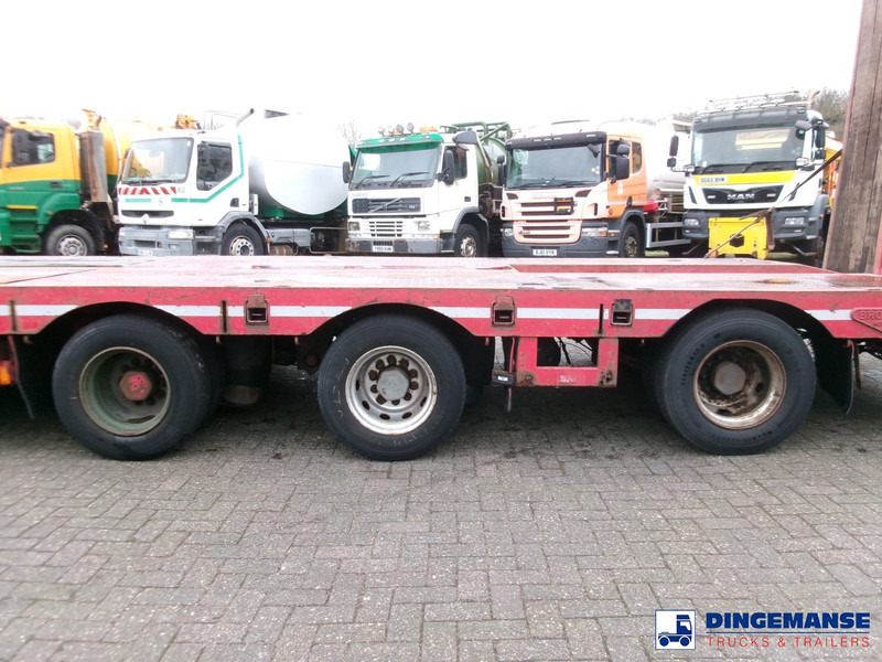 Niska poluprikolica za prevoz Broshuis 3-axle semi lowbed trailer 45t + ramps - DAMAGED: slika 6