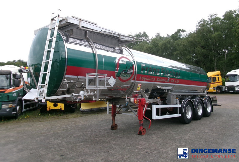 Clayton Chemical tank inox 18 m3 / 1 comp - Poluprikolica cisterna: slika 1 Clayton Chemical tank inox 18 m3 / 1 comp - Poluprikolica cisterna: slika 1