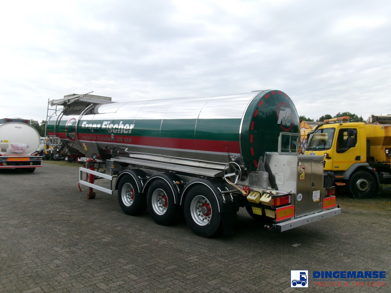 Clayton Chemical tank inox 18 m3 / 1 comp - Poluprikolica cisterna: slika 3 Clayton Chemical tank inox 18 m3 / 1 comp - Poluprikolica cisterna: slika 3