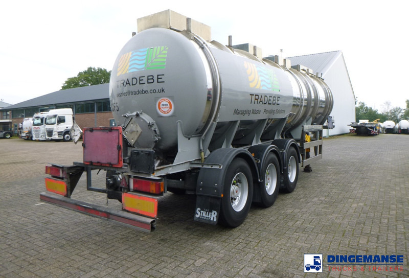 Clayton Chemical tank inox 30 m3 / 1 comp - Poluprikolica cisterna: slika 3 Clayton Chemical tank inox 30 m3 / 1 comp - Poluprikolica cisterna: slika 3