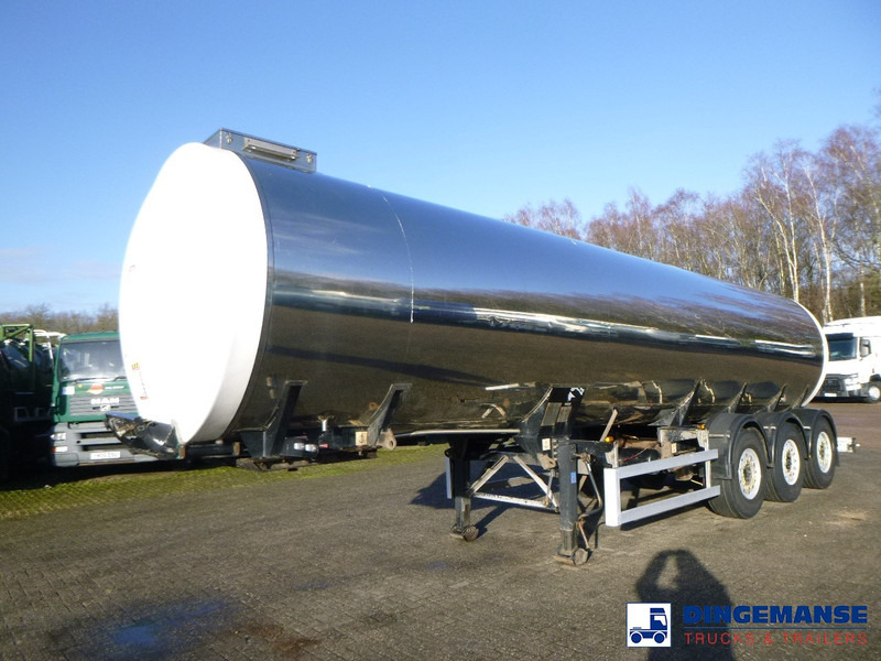Clayton Food tank inox 30 m3 / 1 comp - Poluprikolica cisterna: slika 1 Clayton Food tank inox 30 m3 / 1 comp - Poluprikolica cisterna: slika 1