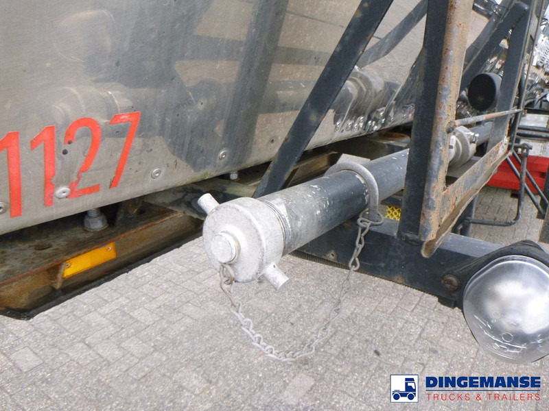 Poluprikolica cisterna Crane Fruehauf Bitumen tank inox 28 m3 / 1 comp: slika 11