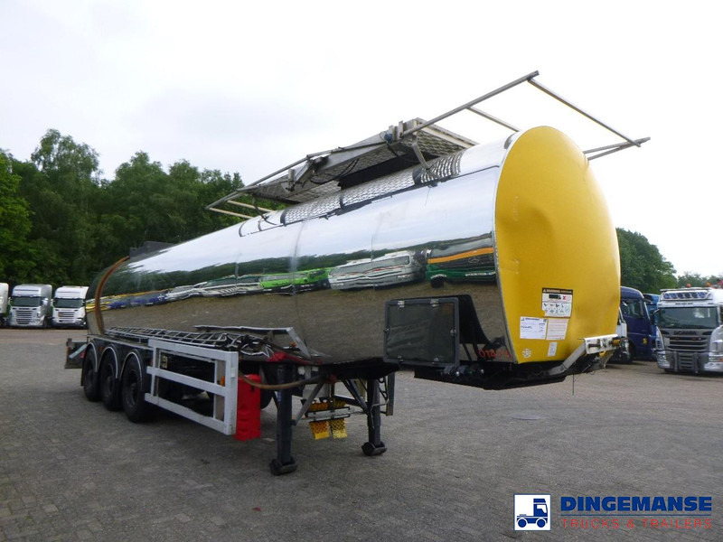 Crane Fruehauf Bitumen tank inox 28 m3 / 1 comp - Poluprikolica cisterna: slika 2 Crane Fruehauf Bitumen tank inox 28 m3 / 1 comp - Poluprikolica cisterna: slika 2