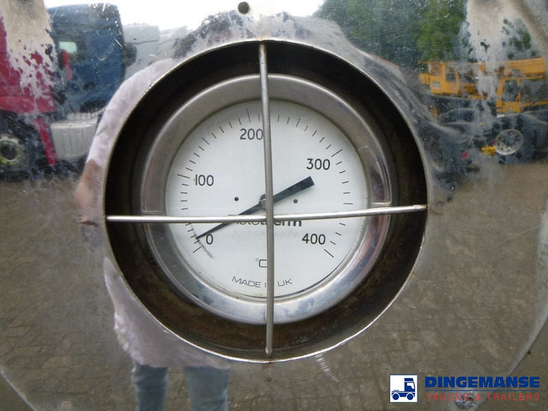 Poluprikolica cisterna Crane Fruehauf Bitumen tank inox 28 m3 / 1 comp: slika 14