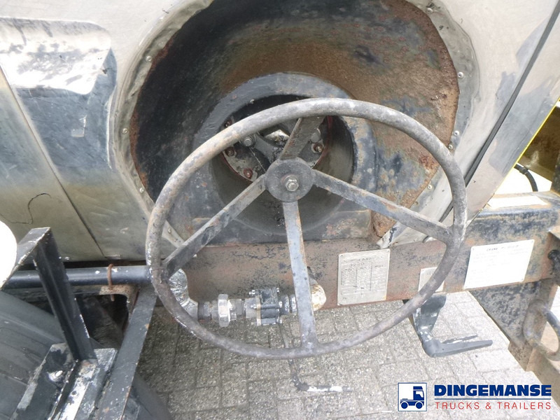Poluprikolica cisterna Crane Fruehauf Bitumen tank inox 28 m3 / 1 comp: slika 13