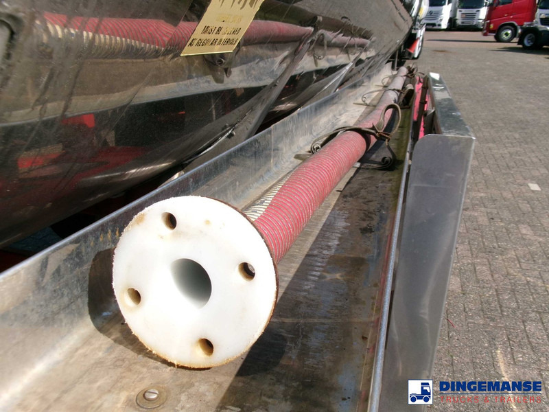 Poluprikolica cisterna Crane Fruehauf Chemical ACID tank inox 30 m3 / 1 comp: slika 12