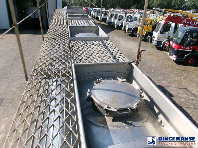 Poluprikolica cisterna Crane Fruehauf Chemical ACID tank inox 30 m3 / 1 comp: slika 14
