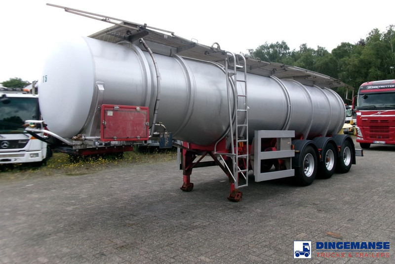 Crane Fruehauf Chemical tank inox 22.5 m3 / 1 comp - Poluprikolica cisterna: slika 1 Crane Fruehauf Chemical tank inox 22.5 m3 / 1 comp - Poluprikolica cisterna: slika 1