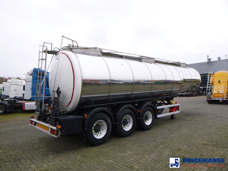 Crane Fruehauf Chemical tank inox 32.8 m3 / 1 comp - Poluprikolica cisterna: slika 4 Crane Fruehauf Chemical tank inox 32.8 m3 / 1 comp - Poluprikolica cisterna: slika 4