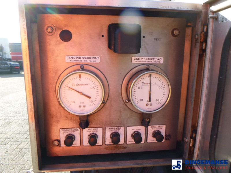 Poluprikolica cisterna Crossland Vacuum tank alu 33.4 m3 / 1 comp: slika 18