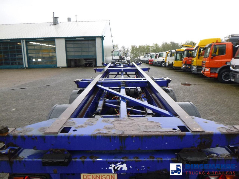Poluprikolica za prevoz kontejnera/ Poluprikolica sa promenjivim sandukom Dennison 3-axle container trailer 20-30-40-45 ft: slika 12 Poluprikolica za prevoz kontejnera/ Poluprikolica sa promenjivim sandukom Dennison 3-axle container trailer 20-30-40-45 ft: slika 12