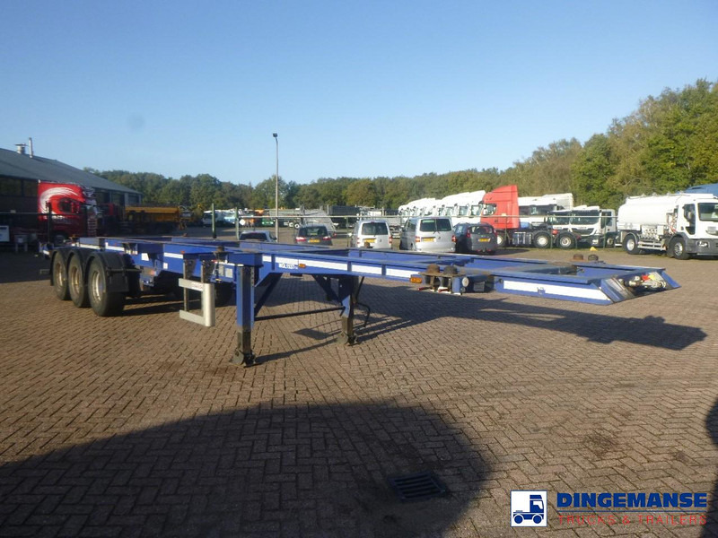 Dennison 3-axle container trailer 20-30-40-45 ft - Poluprikolica za prevoz kontejnera/ Poluprikolica sa promenjivim sandukom: slika 2 Dennison 3-axle container trailer 20-30-40-45 ft - Poluprikolica za prevoz kontejnera/ Poluprikolica sa promenjivim sandukom: slika 2