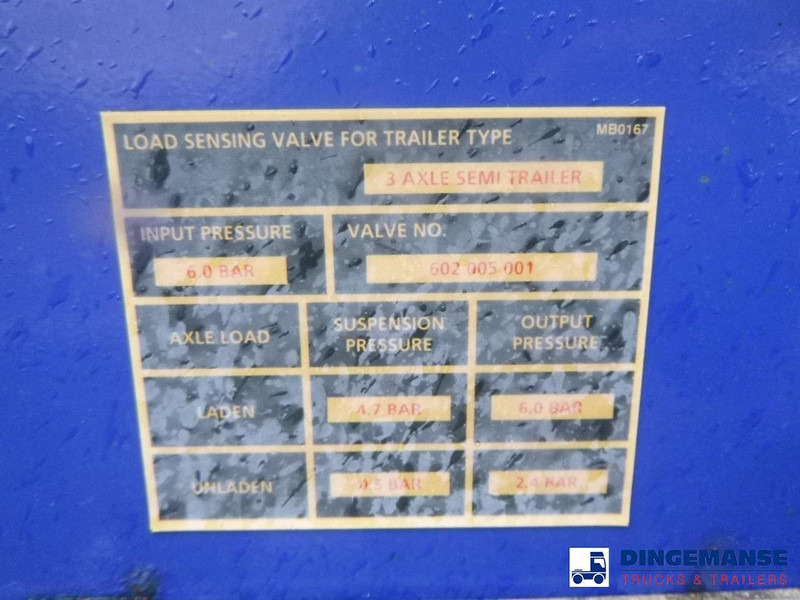 Poluprikolica za prevoz kontejnera/ Poluprikolica sa promenjivim sandukom Dennison 3-axle container trailer 20-30-40-45 ft: slika 17 Poluprikolica za prevoz kontejnera/ Poluprikolica sa promenjivim sandukom Dennison 3-axle container trailer 20-30-40-45 ft: slika 17