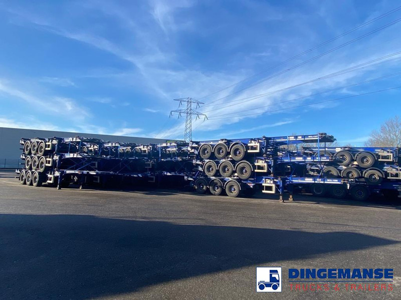 Dennison Stack - 3 x container trailer 20-30-40-45 ft - Poluprikolica za prevoz kontejnera/ Poluprikolica sa promenjivim sandukom: slika 5 Dennison Stack - 3 x container trailer 20-30-40-45 ft - Poluprikolica za prevoz kontejnera/ Poluprikolica sa promenjivim sandukom: slika 5