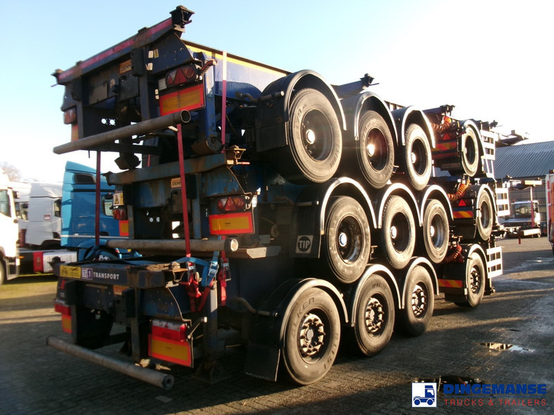 Dennison Stack - 3 x splitter container chassis 20-30-40-45 ft - Kamion za prevoz kontejnera/ Kamion sa promenjivim sandukom: slika 4 Dennison Stack - 3 x splitter container chassis 20-30-40-45 ft - Kamion za prevoz kontejnera/ Kamion sa promenjivim sandukom: slika 4