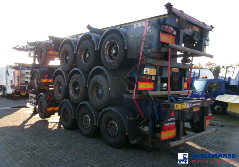 Dennison Stack - 3 x splitter container chassis 20-30-40-45 ft - Poluprikolica za prevoz kontejnera/ Poluprikolica sa promenjivim sandukom: slika 3 Dennison Stack - 3 x splitter container chassis 20-30-40-45 ft - Poluprikolica za prevoz kontejnera/ Poluprikolica sa promenjivim sandukom: slika 3