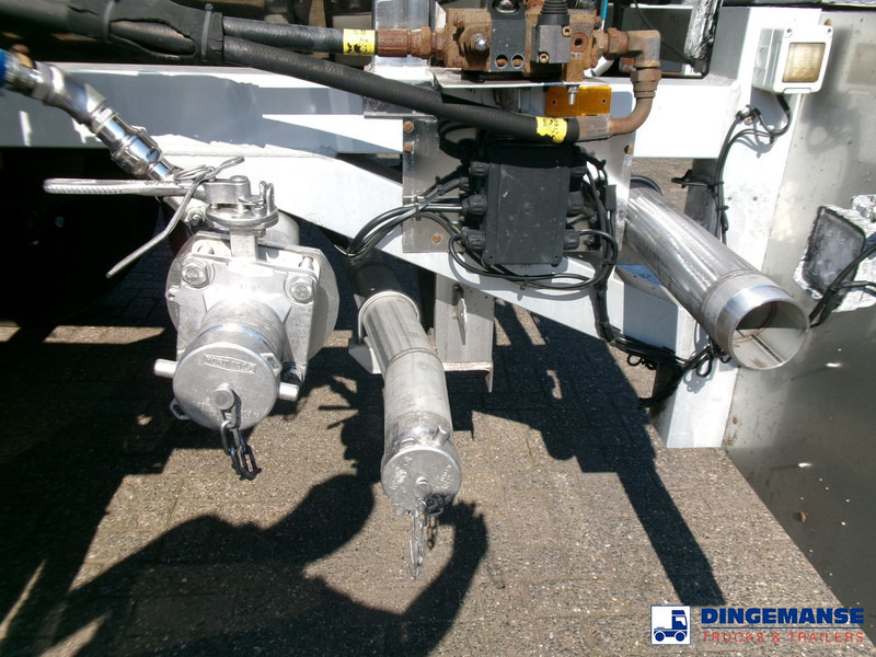 Poluprikolica cisterna Feldbinder Chemical tank (non-ADR) inox 30 m3 / 1 comp + pump: slika 11