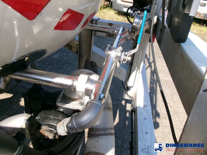 Poluprikolica cisterna Feldbinder Chemical tank (non-ADR) inox 30 m3 / 1 comp + pump: slika 7