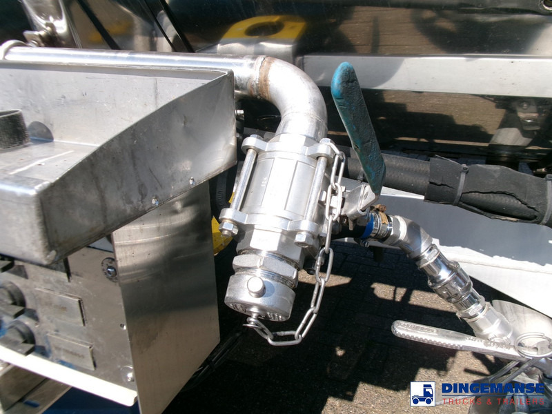 Poluprikolica cisterna Feldbinder Chemical tank (non-ADR) inox 30 m3 / 1 comp + pump: slika 12