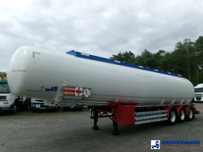Feldbinder Fuel tank alu 44.6 m3 + pump - Poluprikolica cisterna: slika 1 Feldbinder Fuel tank alu 44.6 m3 + pump - Poluprikolica cisterna: slika 1
