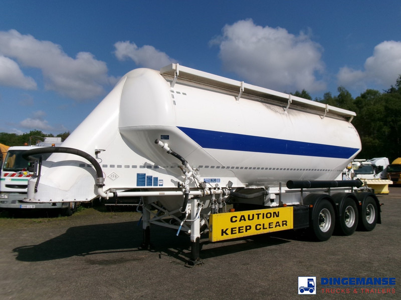 Feldbinder Powder tank alu 36 m3 / 1 comp - Poluprikolica cisterna: slika 1 Feldbinder Powder tank alu 36 m3 / 1 comp - Poluprikolica cisterna: slika 1