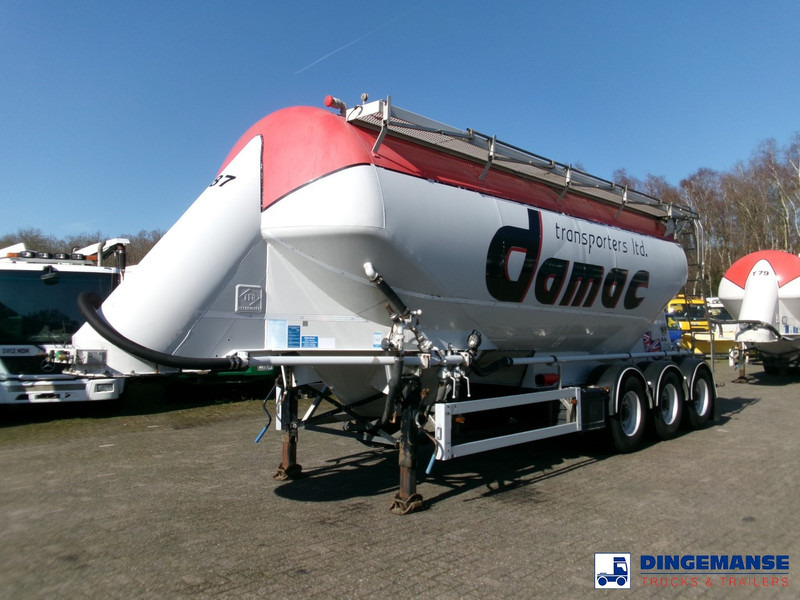 Feldbinder Powder tank alu 36 m3 / 1 comp - Poluprikolica cisterna: slika 1 Feldbinder Powder tank alu 36 m3 / 1 comp - Poluprikolica cisterna: slika 1