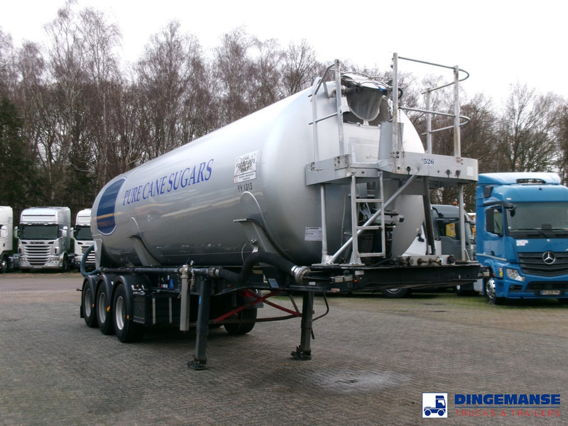 Feldbinder Powder tank alu 38 m3 (tipping) - Dostavno vozilo istovarivač: slika 2 Feldbinder Powder tank alu 38 m3 (tipping) - Dostavno vozilo istovarivač: slika 2