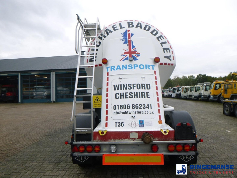 Feldbinder Powder tank alu 40 m3 / 1 comp - Poluprikolica cisterna: slika 5 Feldbinder Powder tank alu 40 m3 / 1 comp - Poluprikolica cisterna: slika 5