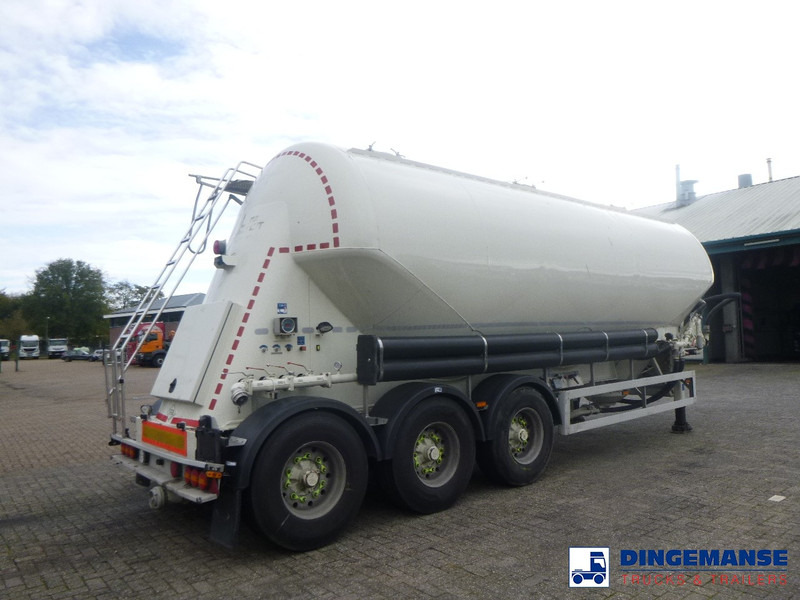 Feldbinder Powder tank alu 40 m3 / 1 comp + compressor - Poluprikolica cisterna: slika 4 Feldbinder Powder tank alu 40 m3 / 1 comp + compressor - Poluprikolica cisterna: slika 4