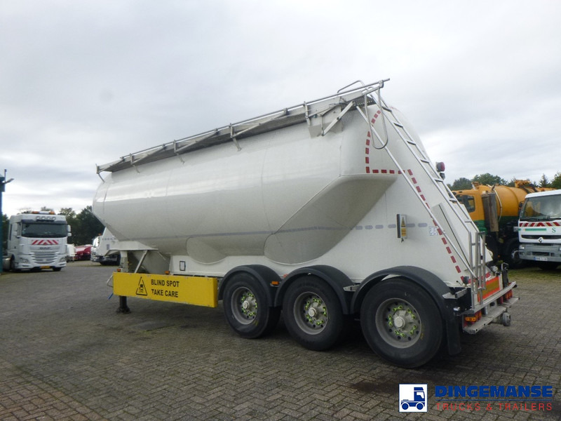 Feldbinder Powder tank alu 40 m3 / 1 comp + compressor - Poluprikolica cisterna: slika 3 Feldbinder Powder tank alu 40 m3 / 1 comp + compressor - Poluprikolica cisterna: slika 3