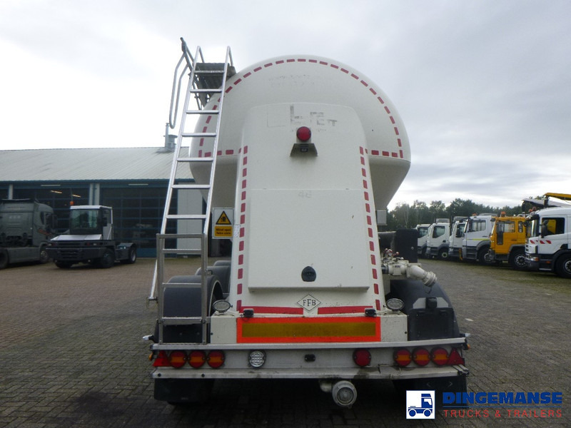 Feldbinder Powder tank alu 40 m3 / 1 comp + compressor - Poluprikolica cisterna: slika 5 Feldbinder Powder tank alu 40 m3 / 1 comp + compressor - Poluprikolica cisterna: slika 5