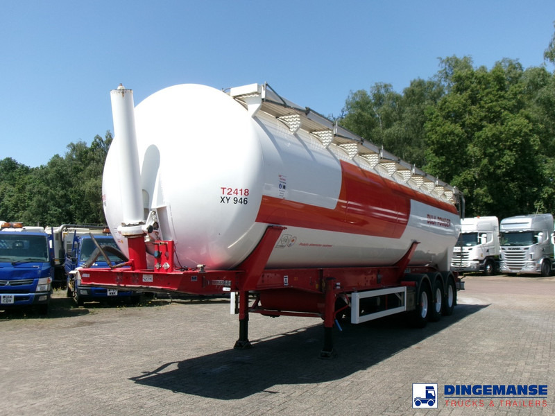 Feldbinder Powder tank alu 60 m3 (tipping) - Poluprikolica cisterna: slika 1 Feldbinder Powder tank alu 60 m3 (tipping) - Poluprikolica cisterna: slika 1