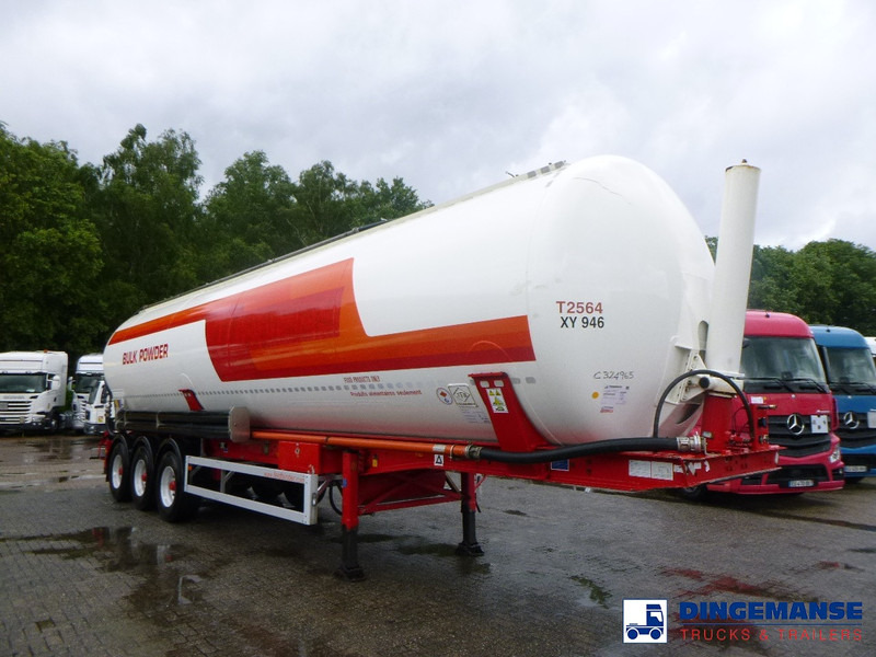 Feldbinder Powder tank alu 60 m3 (tipping) - Poluprikolica cisterna: slika 2 Feldbinder Powder tank alu 60 m3 (tipping) - Poluprikolica cisterna: slika 2