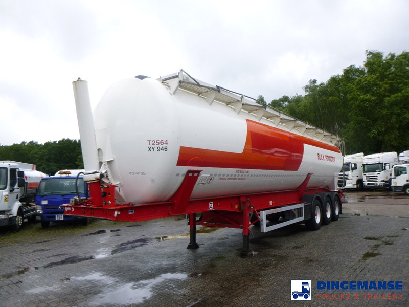 Feldbinder Powder tank alu 60 m3 (tipping) - Poluprikolica cisterna: slika 1 Feldbinder Powder tank alu 60 m3 (tipping) - Poluprikolica cisterna: slika 1