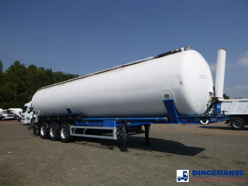 Feldbinder Powder tank alu 63 m3 / 1 comp (tipping) - Poluprikolica cisterna: slika 2 Feldbinder Powder tank alu 63 m3 / 1 comp (tipping) - Poluprikolica cisterna: slika 2