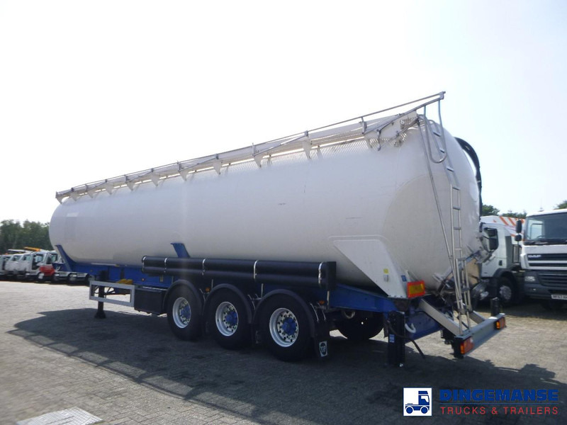 Feldbinder Powder tank alu 63 m3 / 1 comp (tipping) - Poluprikolica cisterna: slika 3 Feldbinder Powder tank alu 63 m3 / 1 comp (tipping) - Poluprikolica cisterna: slika 3