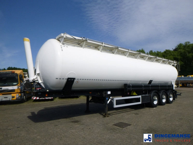 Feldbinder Powder tank alu 63 m3 (tipping) - Poluprikolica cisterna: slika 1 Feldbinder Powder tank alu 63 m3 (tipping) - Poluprikolica cisterna: slika 1