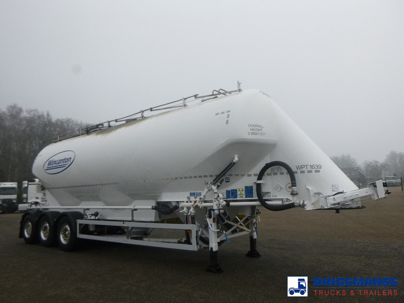 Feldbinder Powder tank alu alu 49 m3 / 1 comp - Poluprikolica cisterna: slika 2 Feldbinder Powder tank alu alu 49 m3 / 1 comp - Poluprikolica cisterna: slika 2
