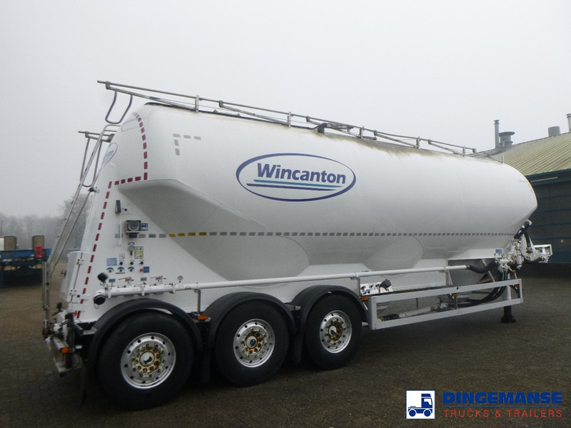 Feldbinder Powder tank alu alu 49 m3 / 1 comp - Poluprikolica cisterna: slika 3 Feldbinder Powder tank alu alu 49 m3 / 1 comp - Poluprikolica cisterna: slika 3