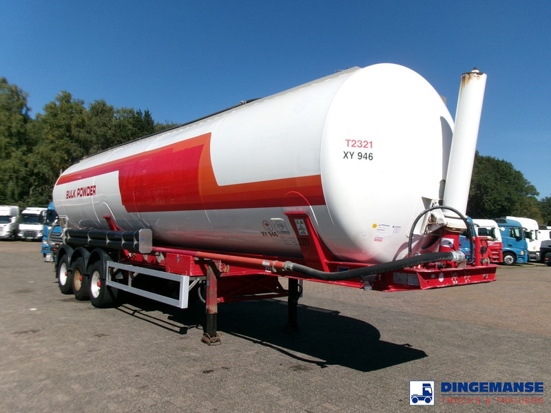 Feldbinder Powder tank alu (tipping) 60 m3 - Poluprikolica cisterna: slika 2 Feldbinder Powder tank alu (tipping) 60 m3 - Poluprikolica cisterna: slika 2