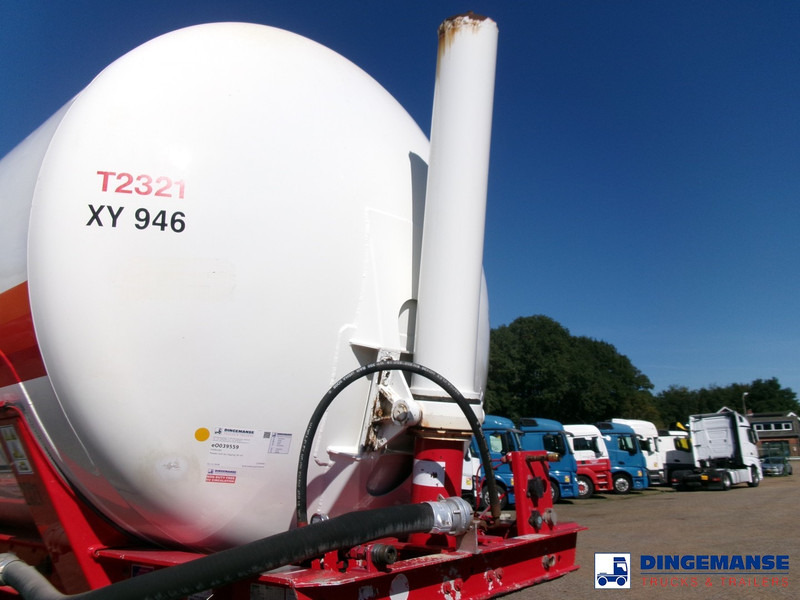 Poluprikolica cisterna Feldbinder Powder tank alu (tipping) 60 m3: slika 8