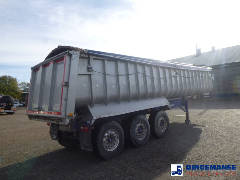 Fruehauf Tipper trailer alu 35 m3 + tarpaulin - Dostavno vozilo istovarivač: slika 4 Fruehauf Tipper trailer alu 35 m3 + tarpaulin - Dostavno vozilo istovarivač: slika 4