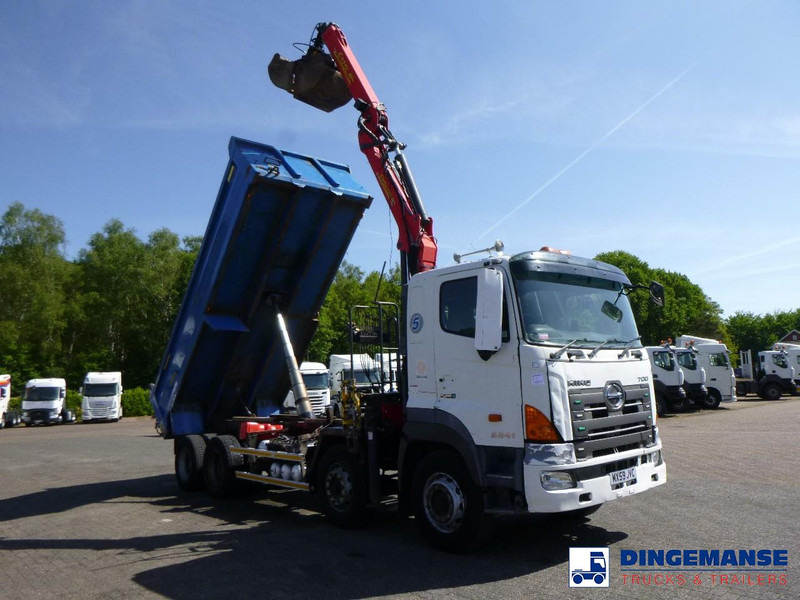 Hino FY1EUKA RHD + Palfinger E120L + grapple - Kamion sa dizalicom: slika 2 Hino FY1EUKA RHD + Palfinger E120L + grapple - Kamion sa dizalicom: slika 2