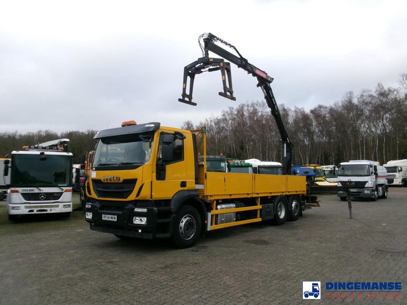 Iveco Stralis 310 6x2 Euro 6 + Atlas 129.3V A11 crane - Kamion sa dizalicom: slika 1 Iveco Stralis 310 6x2 Euro 6 + Atlas 129.3V A11 crane - Kamion sa dizalicom: slika 1