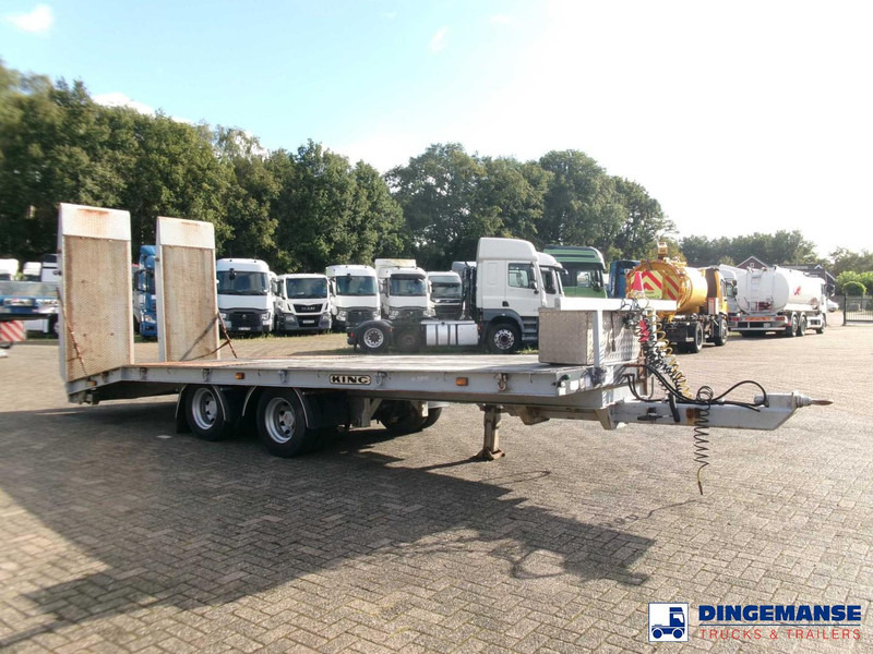 KING 2-axle platform drawbar trailer 14t + ramps - Plato prikolica: slika 2 KING 2-axle platform drawbar trailer 14t + ramps - Plato prikolica: slika 2