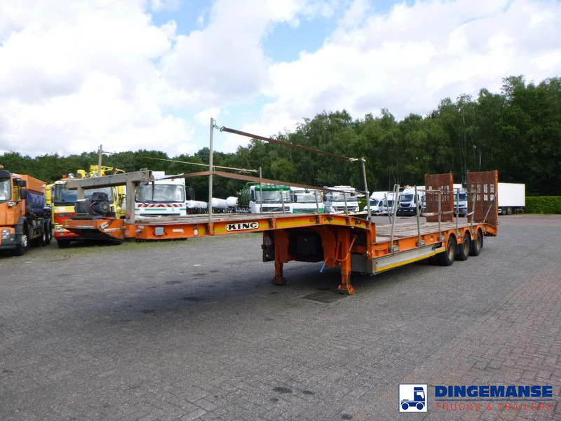 KING 3-axle semi-lowbed trailer 44T + ramps - Niska poluprikolica za prevoz: slika 1 KING 3-axle semi-lowbed trailer 44T + ramps - Niska poluprikolica za prevoz: slika 1